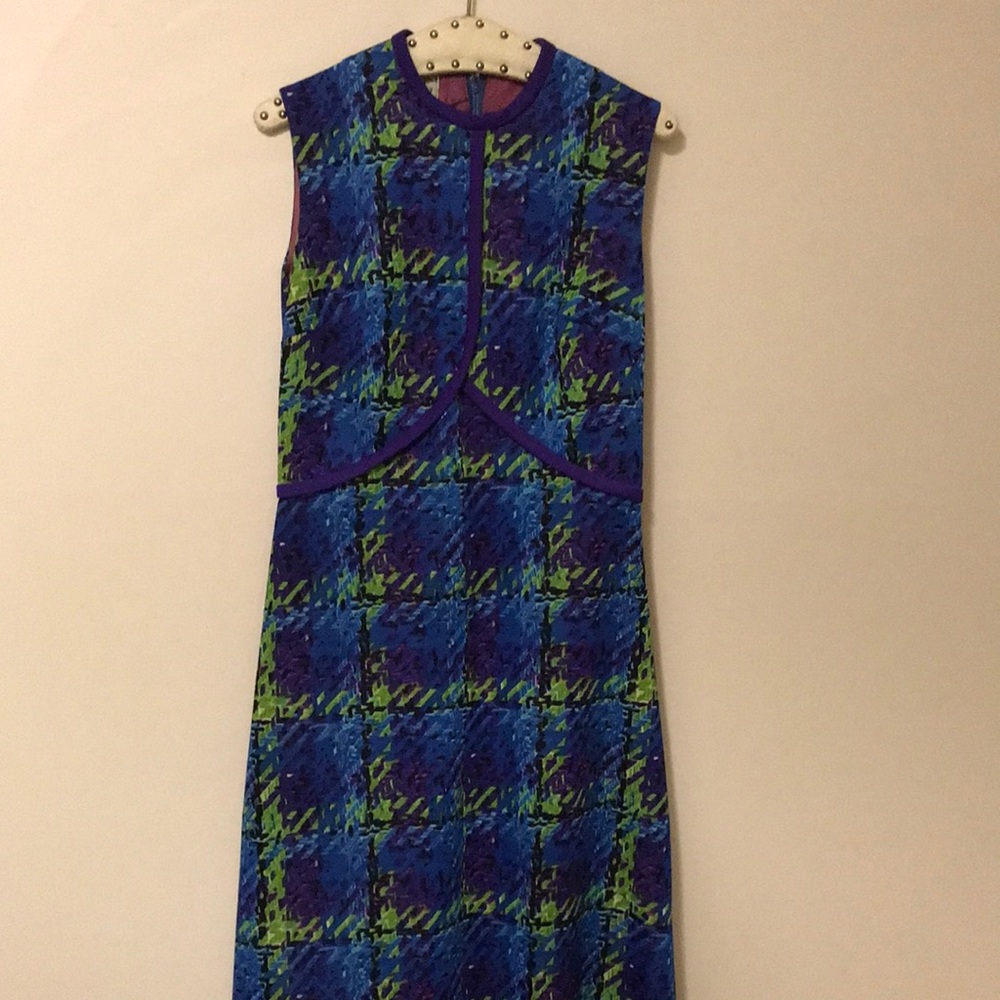 Sleeveless Union Made Vintage Patterned Dress